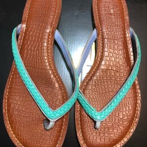 Gianni Bini turquoise sandals